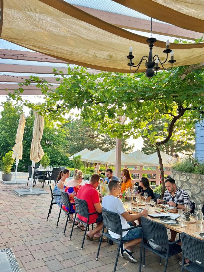 Hilltop Borbirtok & Etterem Hotel Neszmely Luaran gambar
